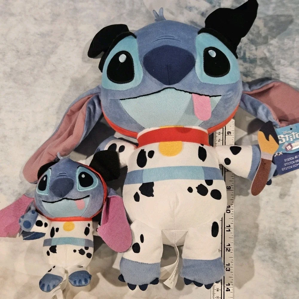 Disney Stitch Pongo Costume Plush Bundle 14